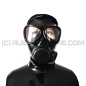 Preview: Deluxe Gasmaskenzipperhaube HR-MF mit Sprechmembran - Modell RANKSING MF11 - sofort lieferbar in Groesse S